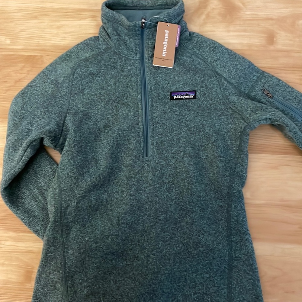 Brand New - Patagonia Better Sweater 1/4 Zip - Shadow Blue